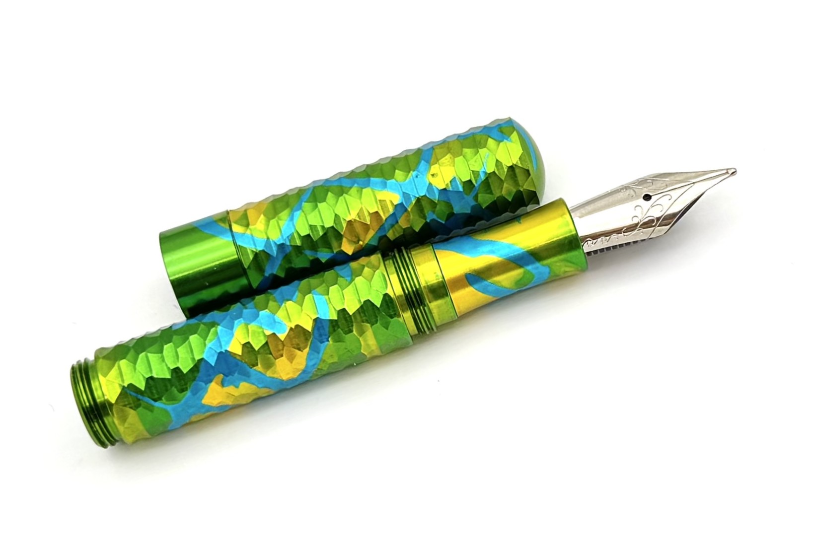 SchonDSGNAnodizedAluminumConfettiFunkFacetedPocketSixFP_D